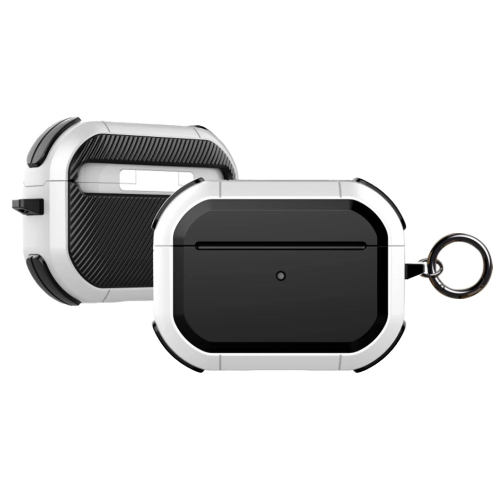 Capa AirPods Anti - Impacto com Chaveiro Metálico - Minimal Cases