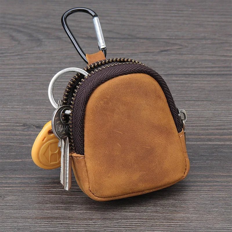 Carteira Porta Fios Fones e Chaves em Couro - Minimal Cases