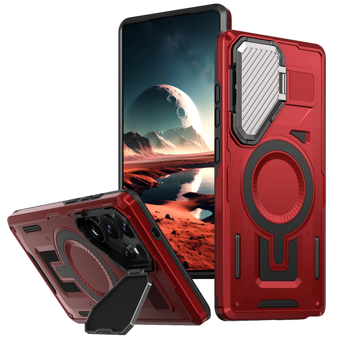 Case Samsung Magnética com Suporte Giratório e MagSafe - Minimal Cases
