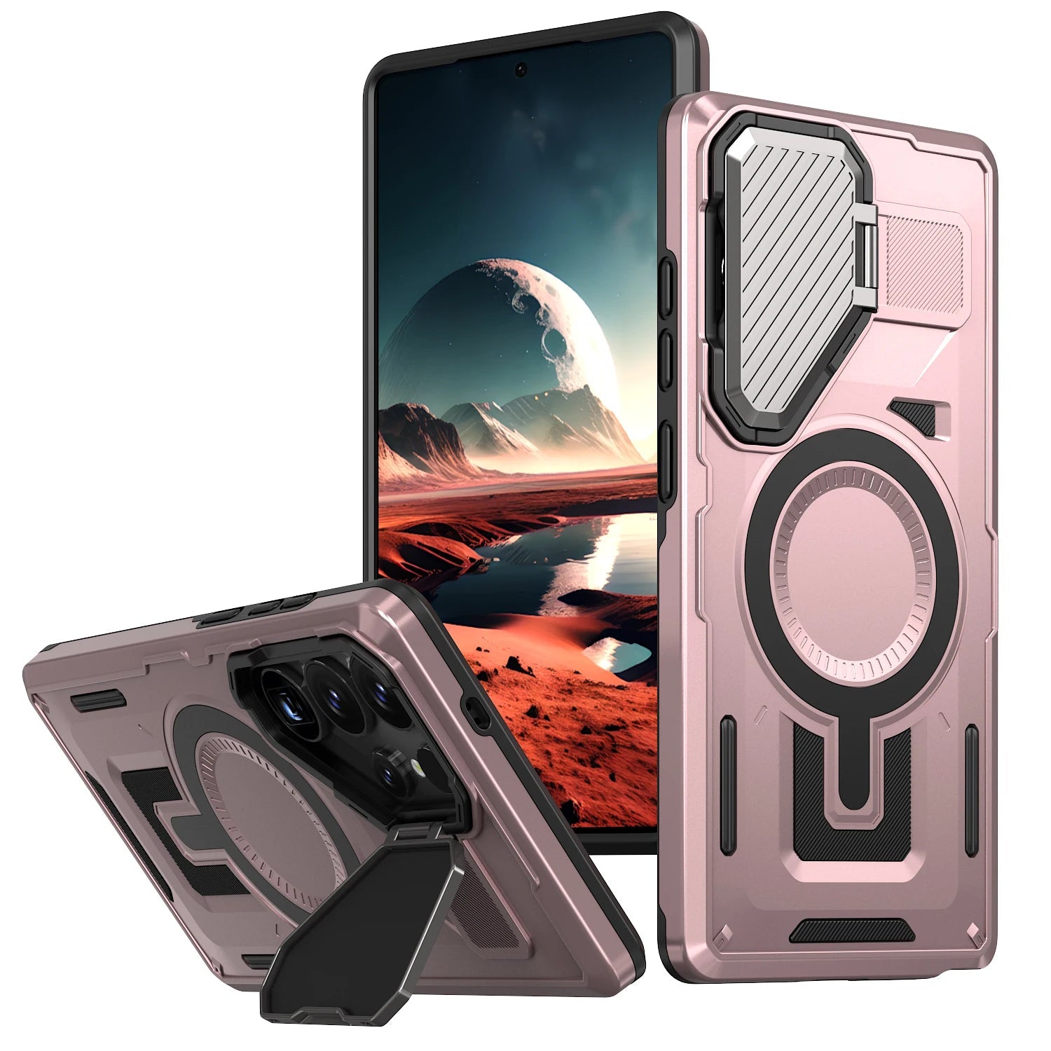 Case Samsung Magnética com Suporte Giratório e MagSafe - Minimal Cases