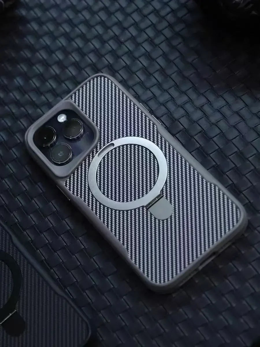 Case iPhone Nano Carbon com carregamento MagSafe - Minimal Cases