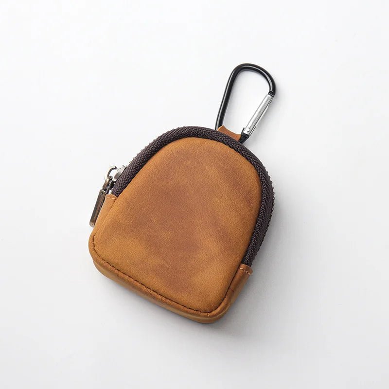 Carteira Porta Fios Fones e Chaves em Couro - Minimal Cases