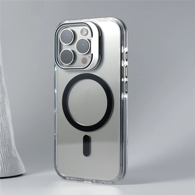 Case iPhone Transparente com MagSafe e suporte reclinável - Minimal Cases