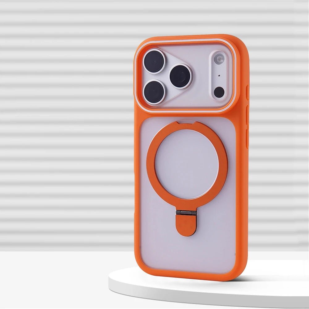 Case iPhone Premium Fosca com Suporte Retrátil - Minimal Cases