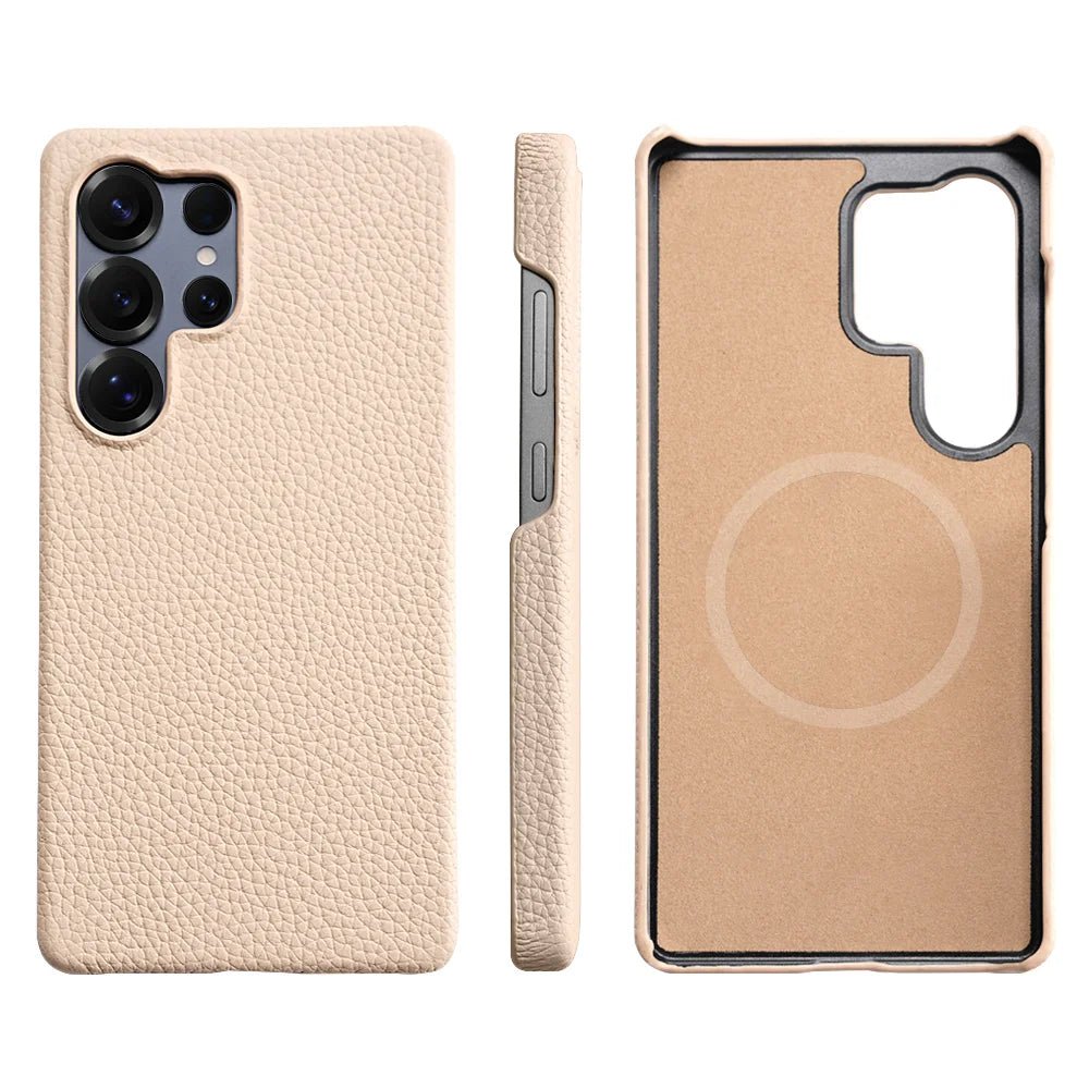 Case Samsung Couro Legítimo Natural com MagSafe - Minimal Cases