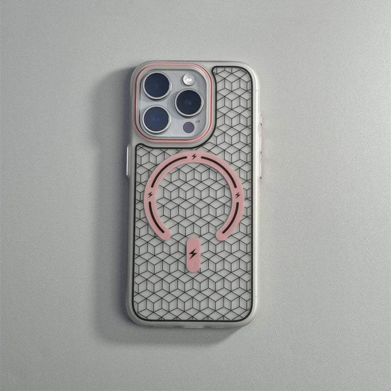 Case iPhone com Design Geométrico Minimalista com MagSafe - Minimal Cases