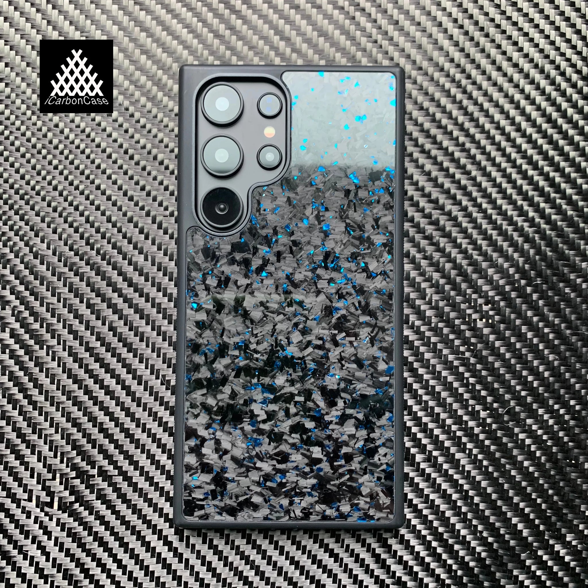 Case Samsung em Fibra de Carbono Legítimo Anti Impacto