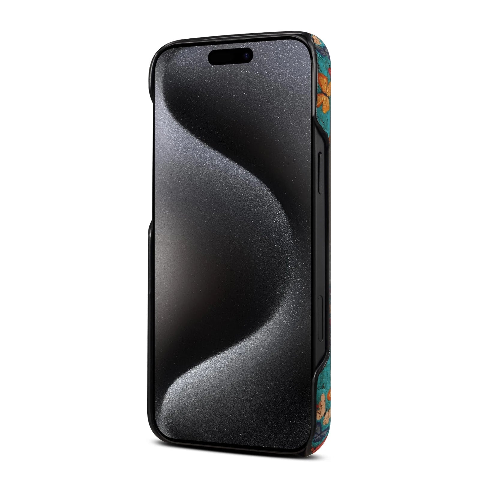 Case iPhone em Tecido Bordado e Couro MagSafe - Minimal Cases