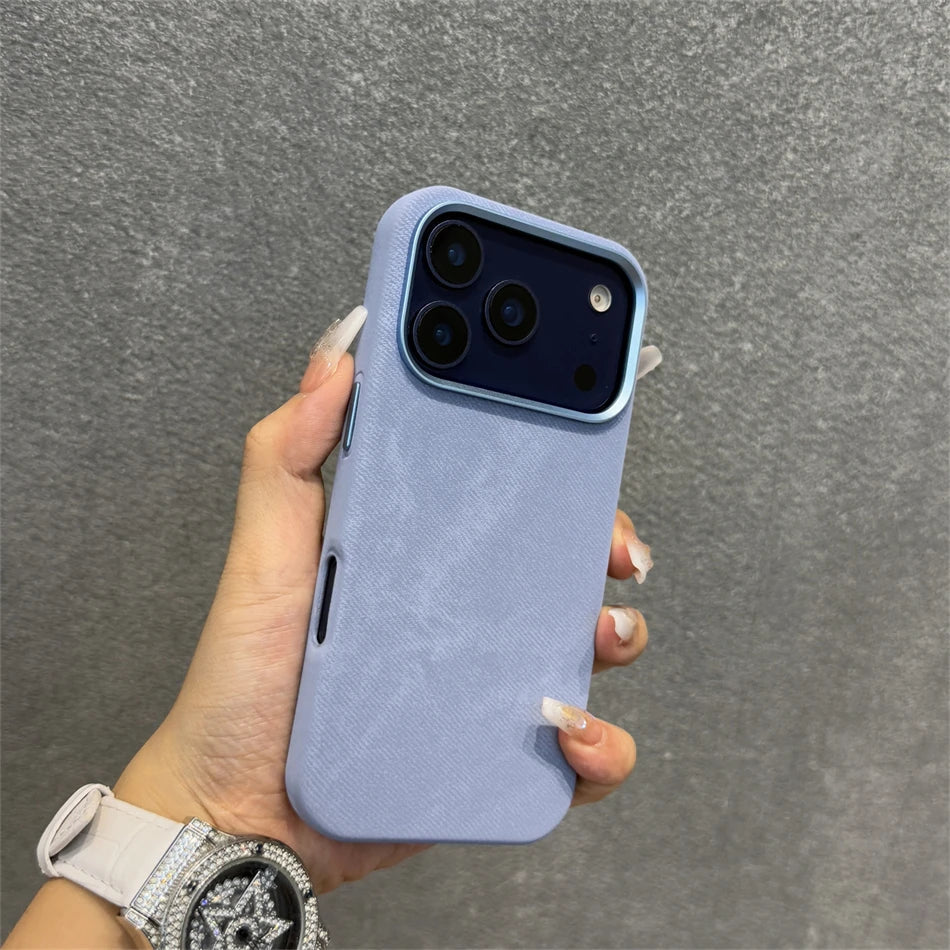 Case iPhone em Tecido Confort e Carregamento MagSafe - Minimal Cases