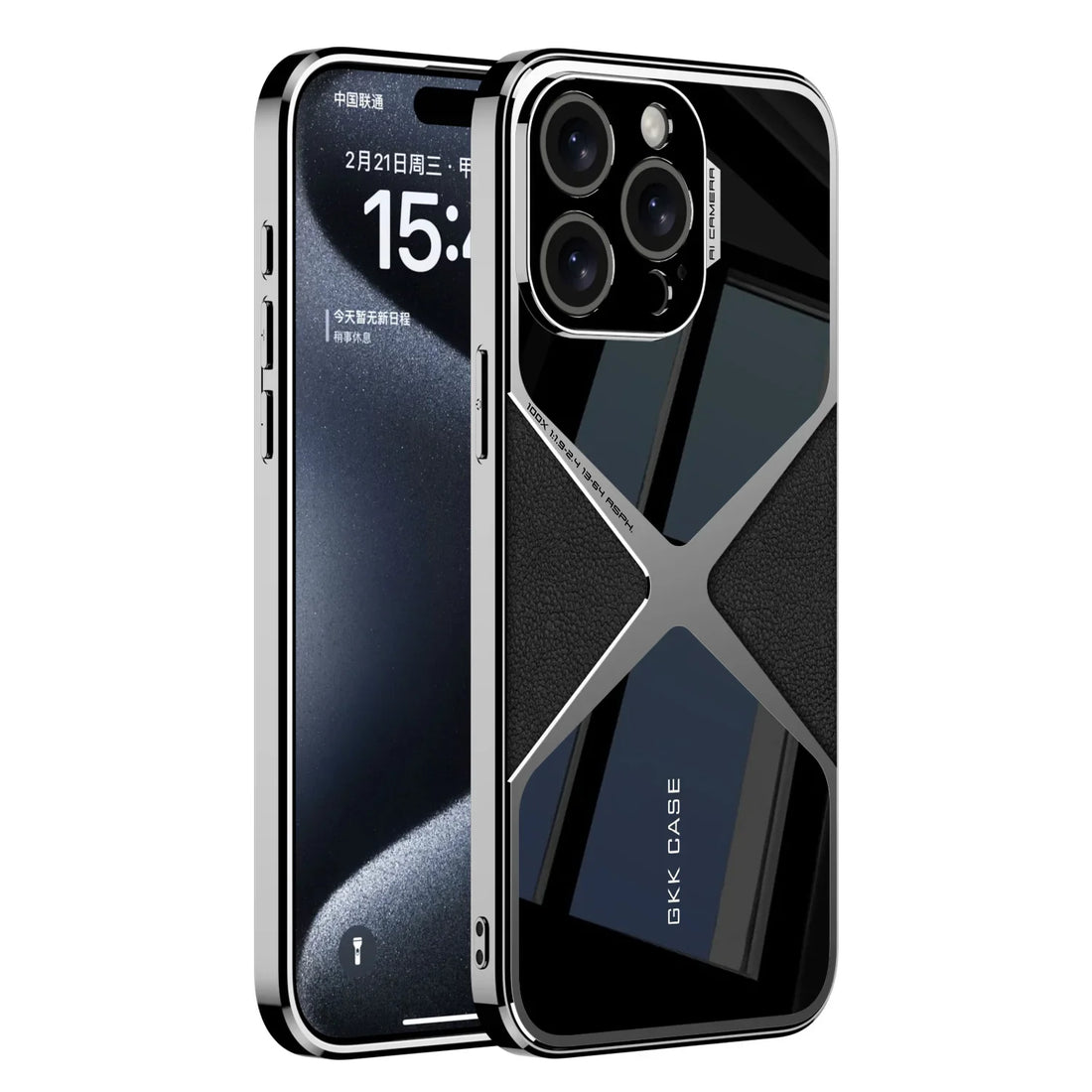 Case iPhone com design inovador e futurista