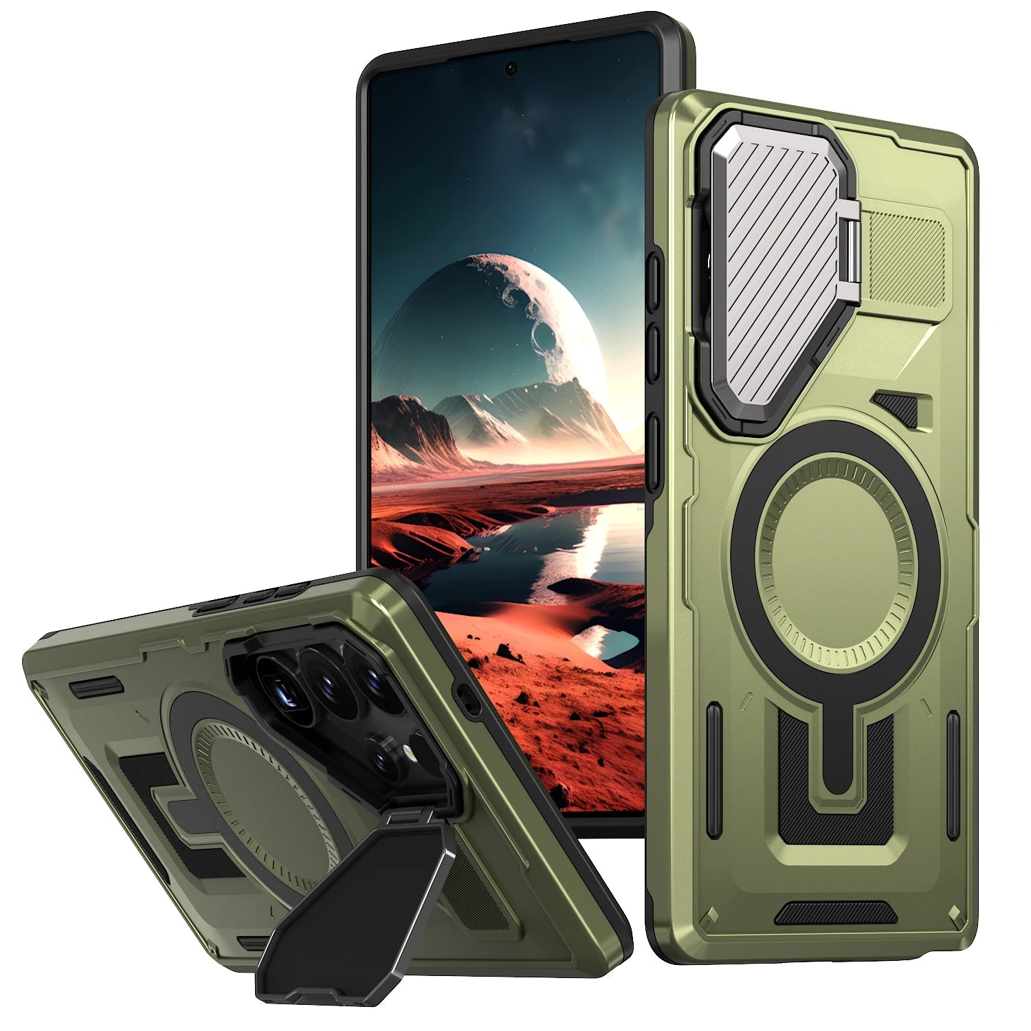 Case Samsung Magnética com Suporte Giratório e MagSafe - Minimal Cases