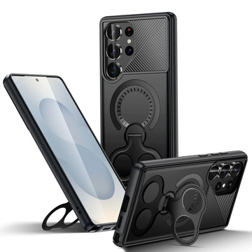 Capa Samsung Anti Impacto com Suporte Giratório