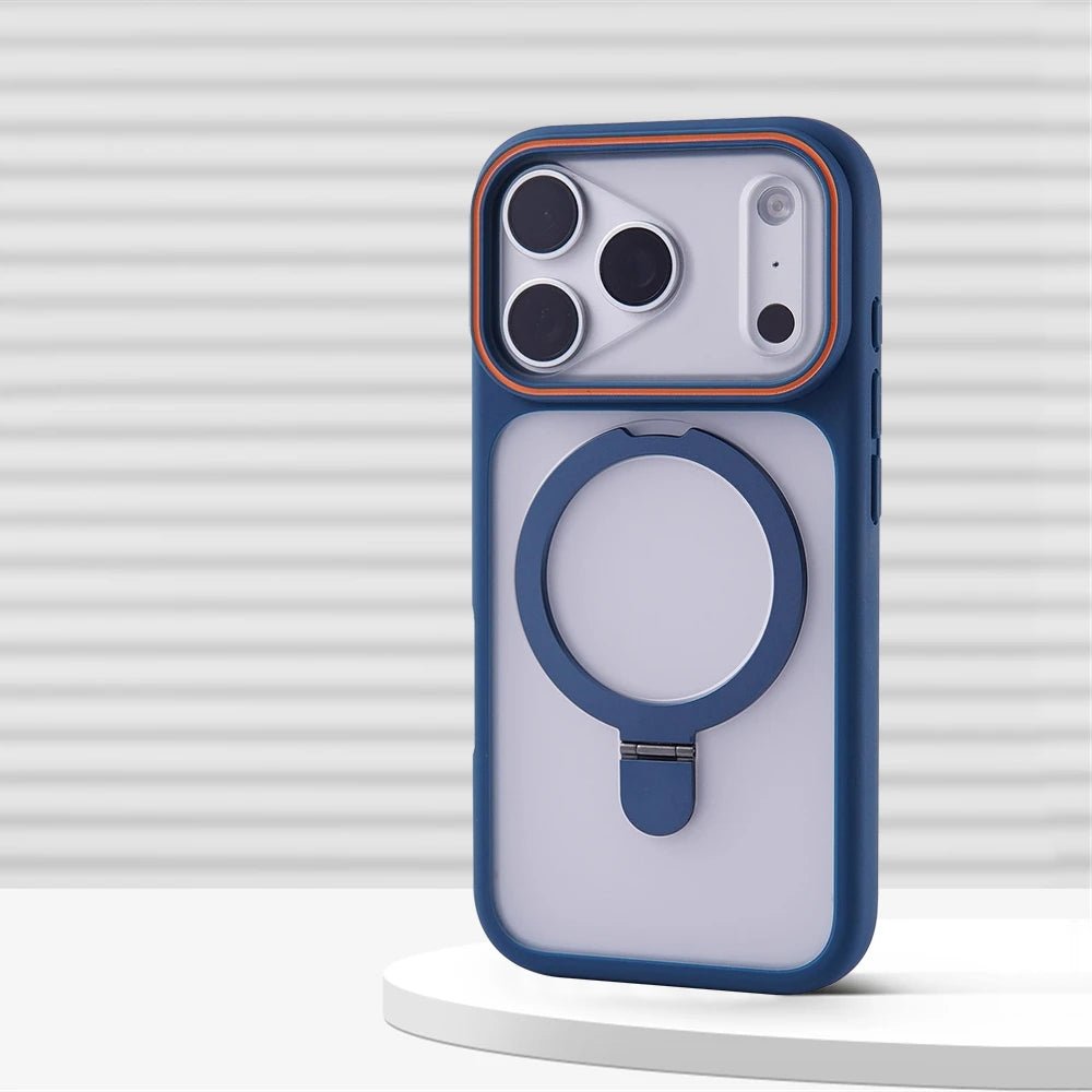 Case iPhone Premium Fosca com Suporte Retrátil - Minimal Cases