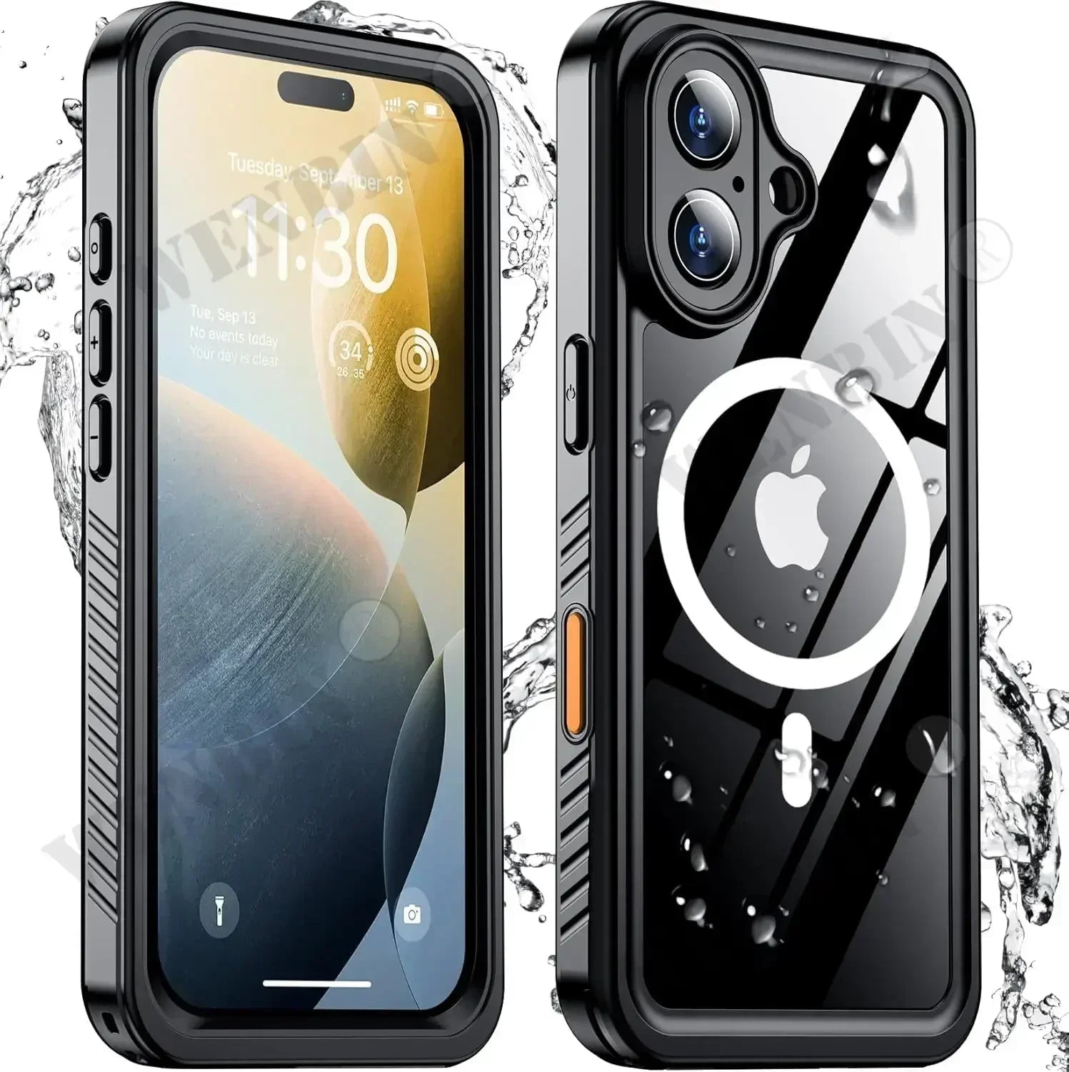 Case iPhone À Prova D'água com IP68 - Minimal Cases