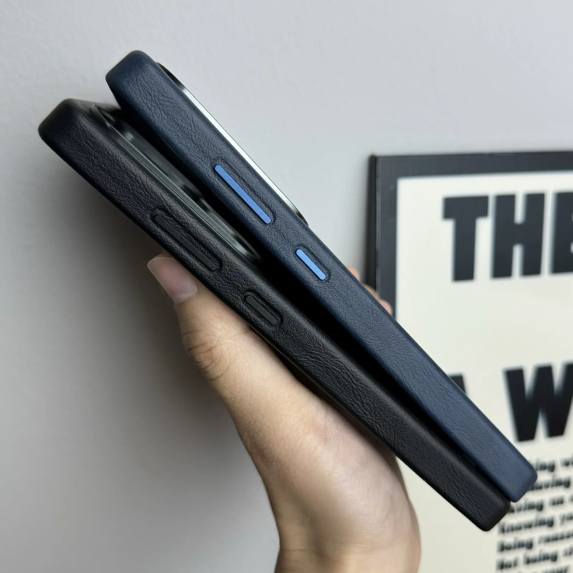 Case Samsung Ultra Couro Retrô com Moldura de Lente - Minimal Cases