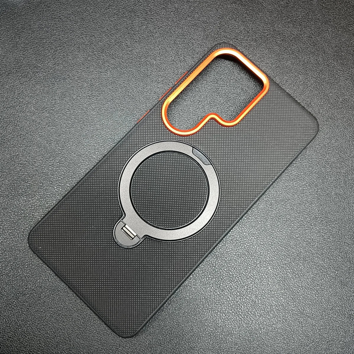 Case Samsung S26 Metal com Suporte Giratório e MagSafe - Minimal Cases
