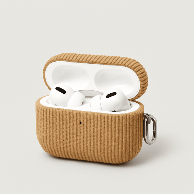 Capa AirPods em Veludo com Porta - Chaves - Minimal Cases