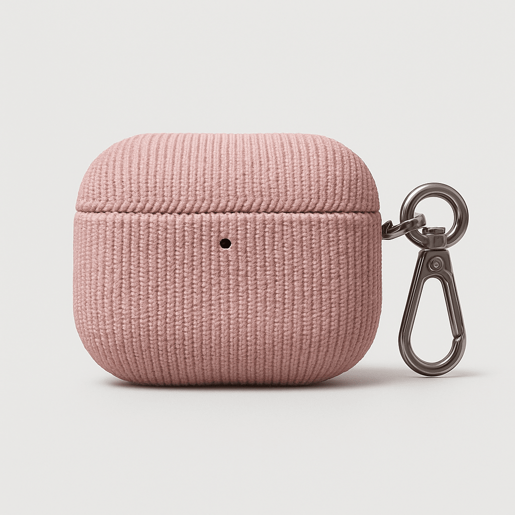 Capa AirPods em Veludo com Porta - Chaves - Minimal Cases