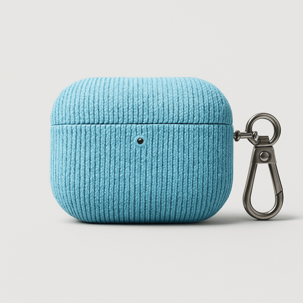 Capa AirPods em Veludo com Porta - Chaves - Minimal Cases