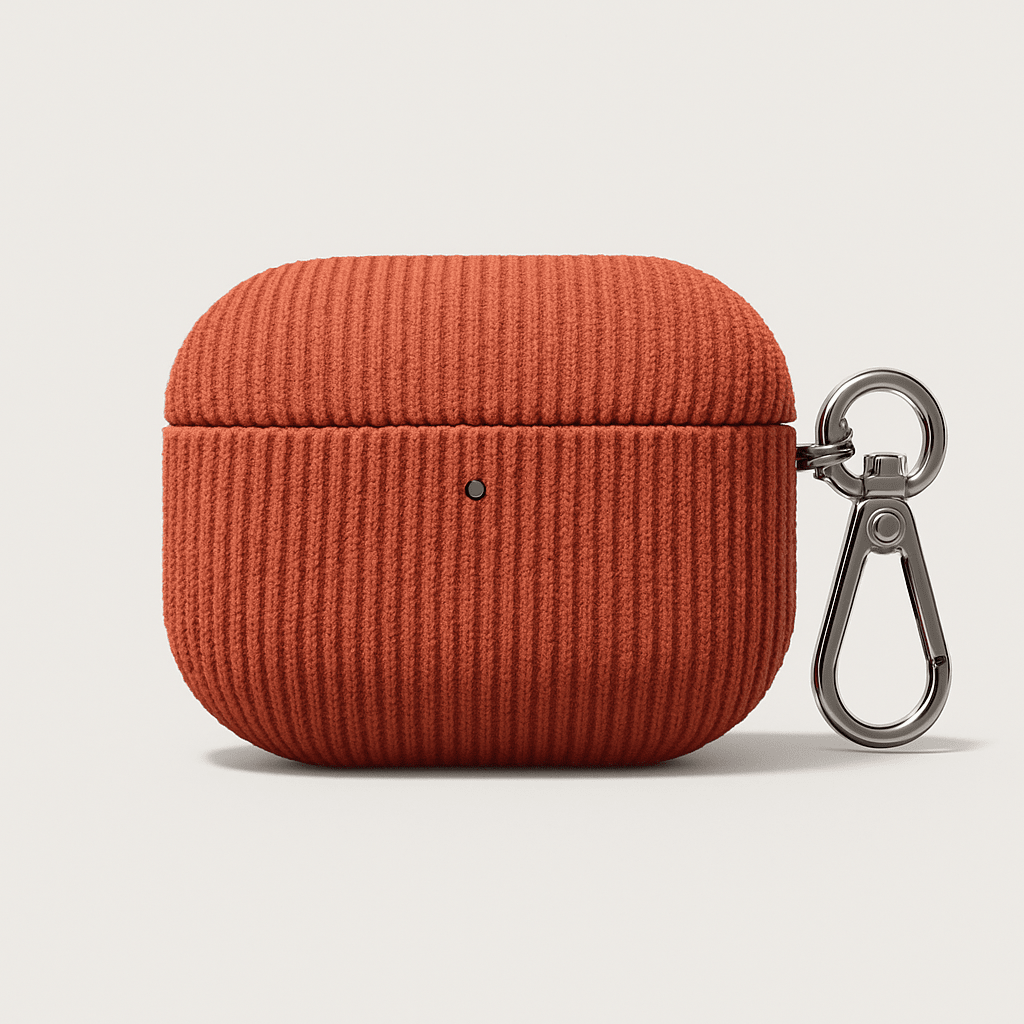 Capa AirPods em Veludo com Porta - Chaves - Minimal Cases