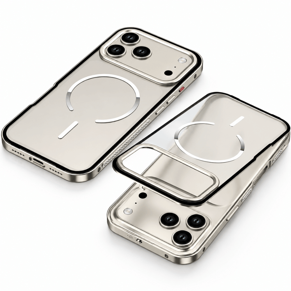 Case iPhone Anti Impacto MagSafe Moldura de Alumínio - Minimal Cases