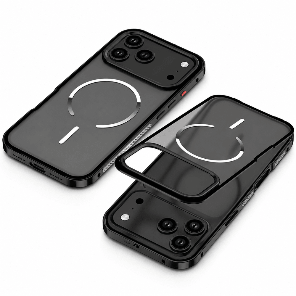 Case iPhone Anti Impacto MagSafe Moldura de Alumínio - Minimal Cases