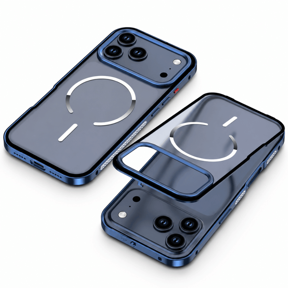 Case iPhone Anti Impacto MagSafe Moldura de Alumínio - Minimal Cases