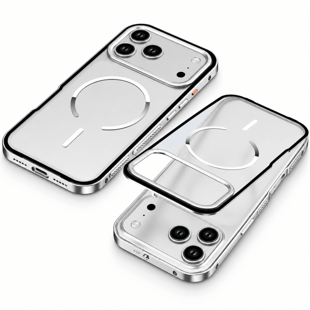 Case iPhone Anti Impacto MagSafe Moldura de Alumínio - Minimal Cases