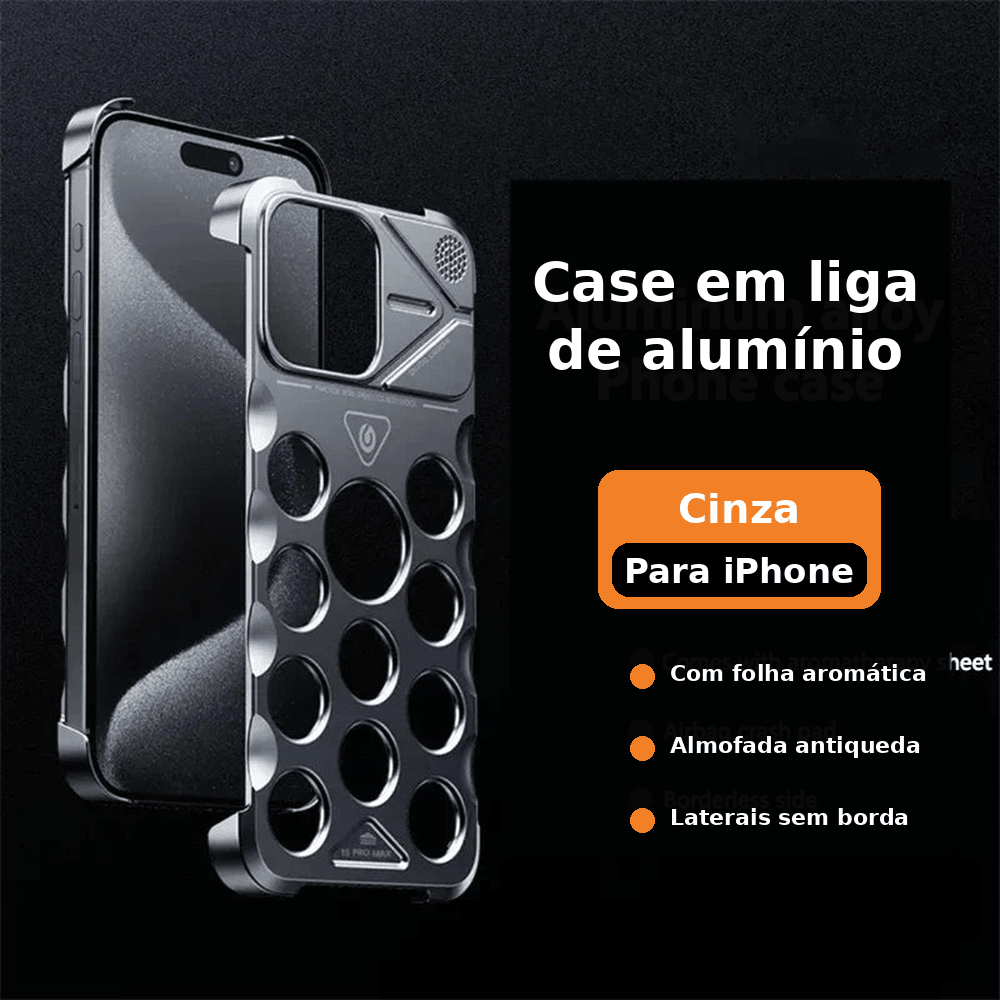 Iphone Ultra Proteção em liga metálica - Minimal Cases