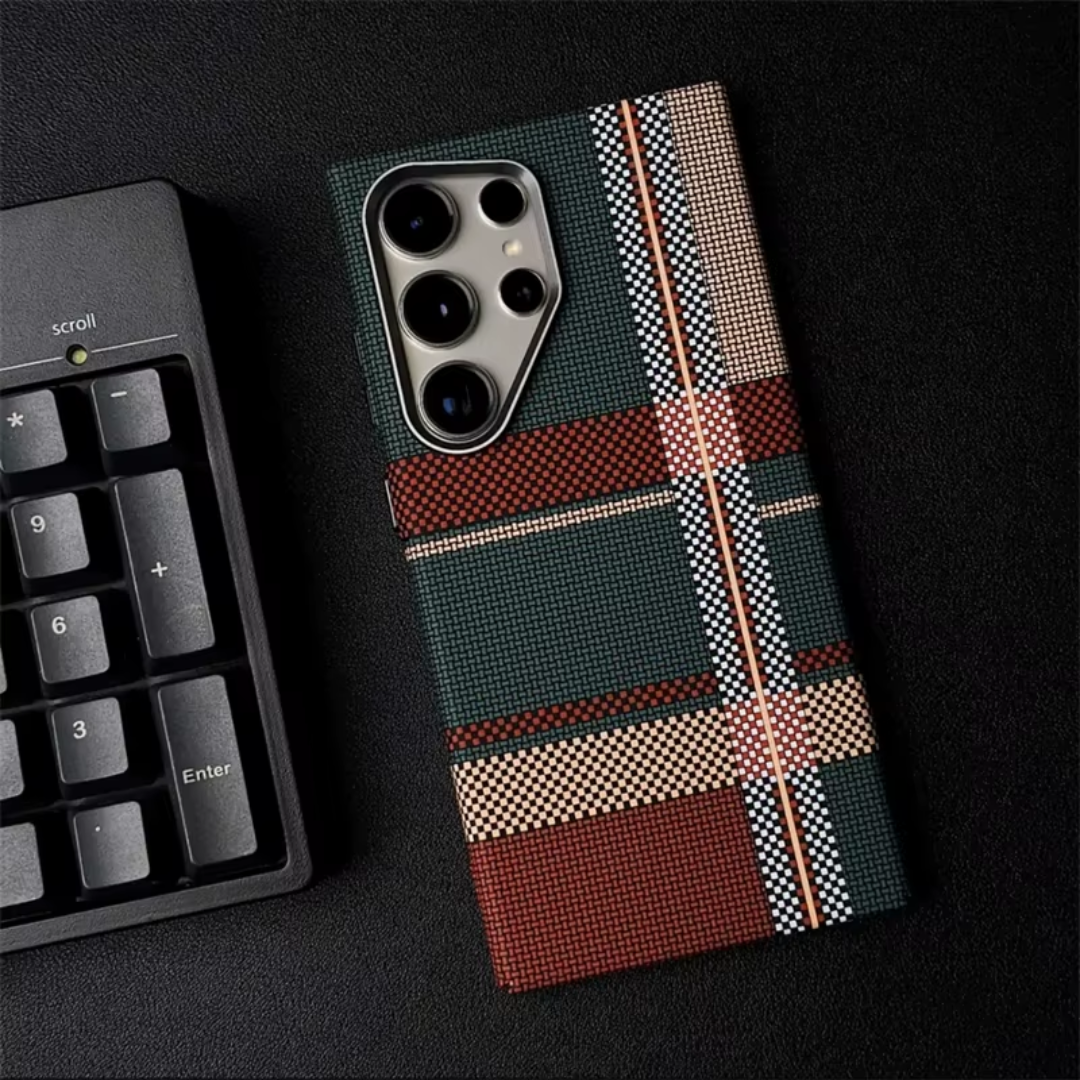Case Samsung Super Luxury Carbono