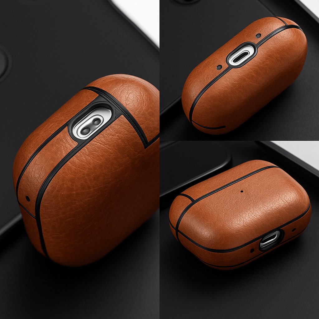 Capa AirPods Couro Legítimo Executivo - Minimal Cases