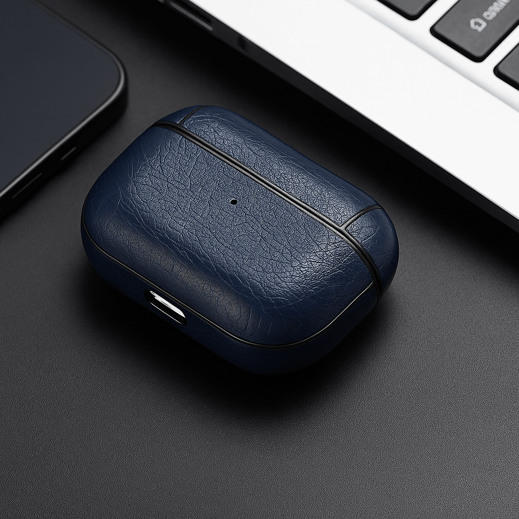 Capa AirPods Couro Legítimo Executivo - Minimal Cases