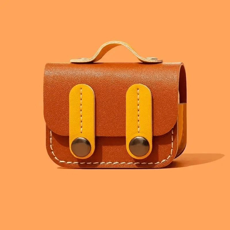 Capa AirPods Mini Mochila 3D em Couro - Minimal Cases