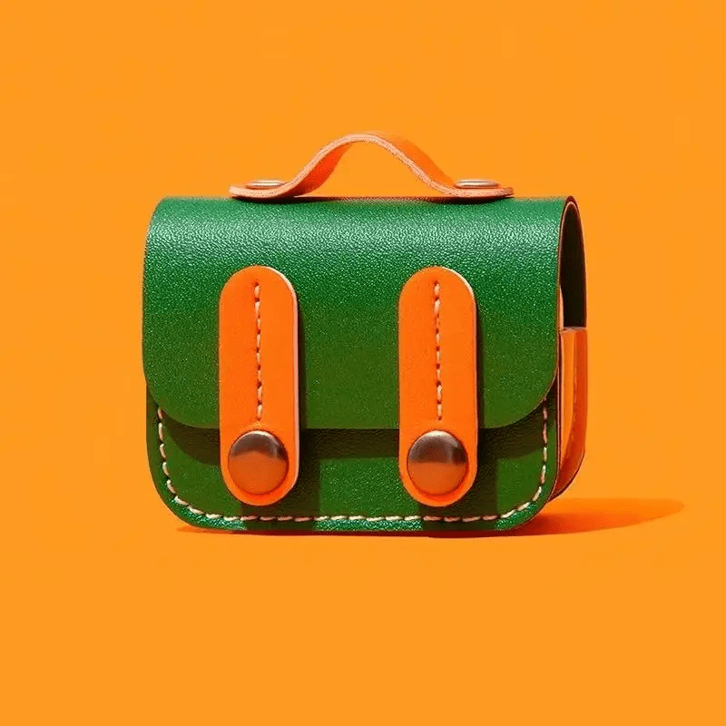 Capa AirPods Mini Mochila 3D em Couro - Minimal Cases